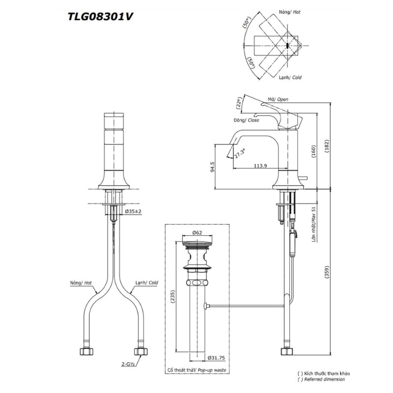 Vòi Chậu ToTo TLG08301V – ảnh 2