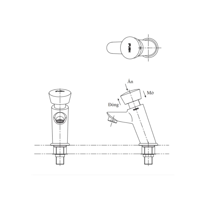Vòi Bán Tự Động ToTo DL102 – ảnh 2