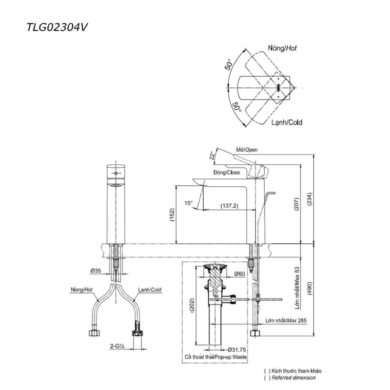 Vòi Chậu ToTo TLG02304V – ảnh 2