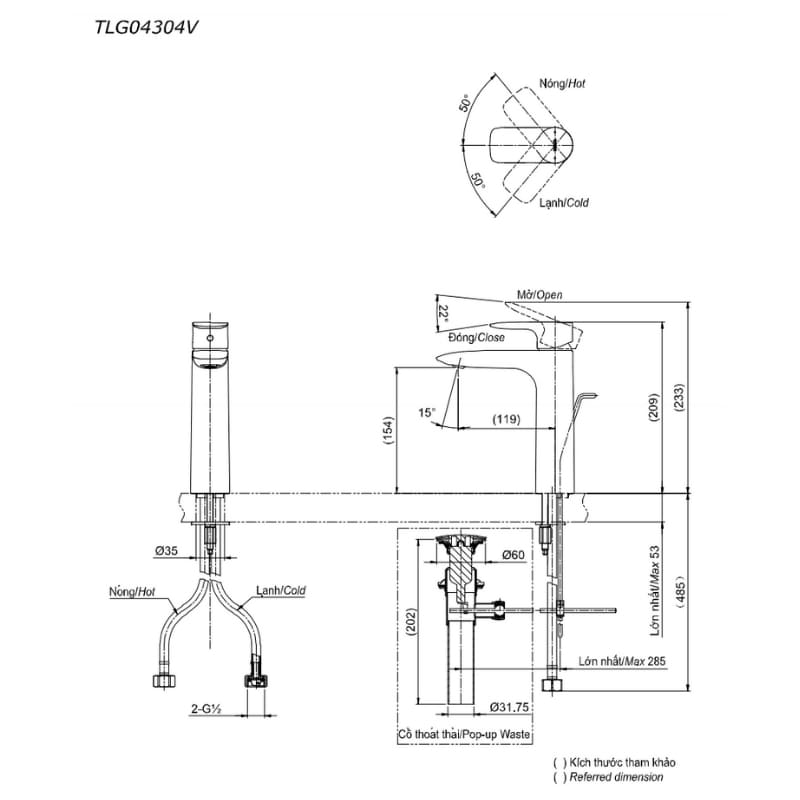 Vòi Chậu ToTo TLG04304V – ảnh 2