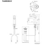  Vòi Chậu ToTo TLG09301V Nóng Lạnh 