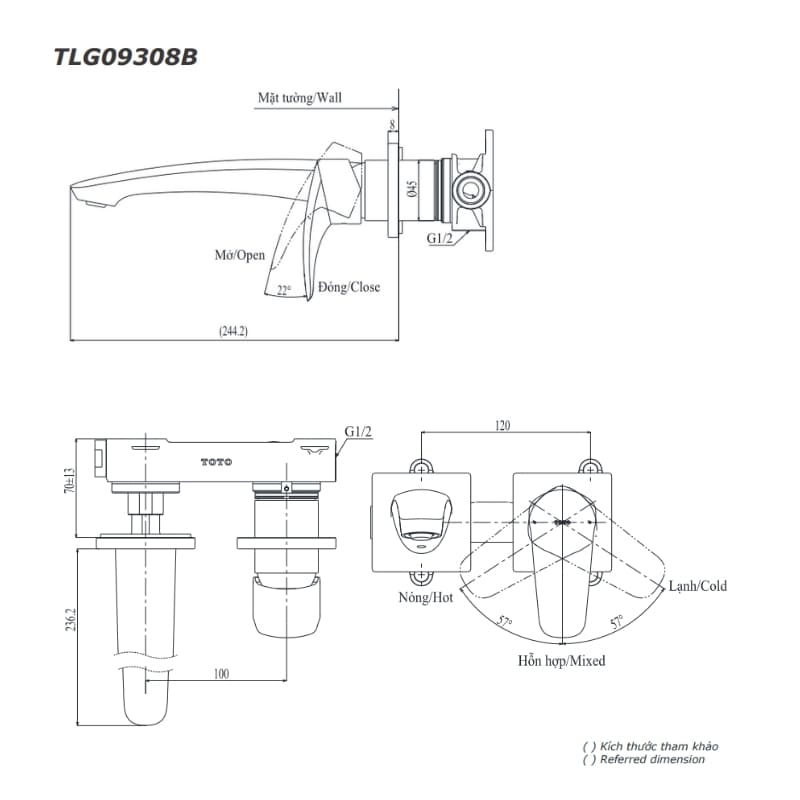 Vòi Chậu ToTo TLG09308B – ảnh 2