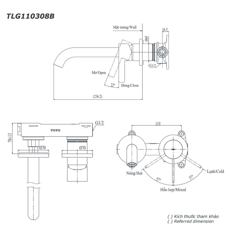 Vòi Chậu ToTo TLG11308B – ảnh 2