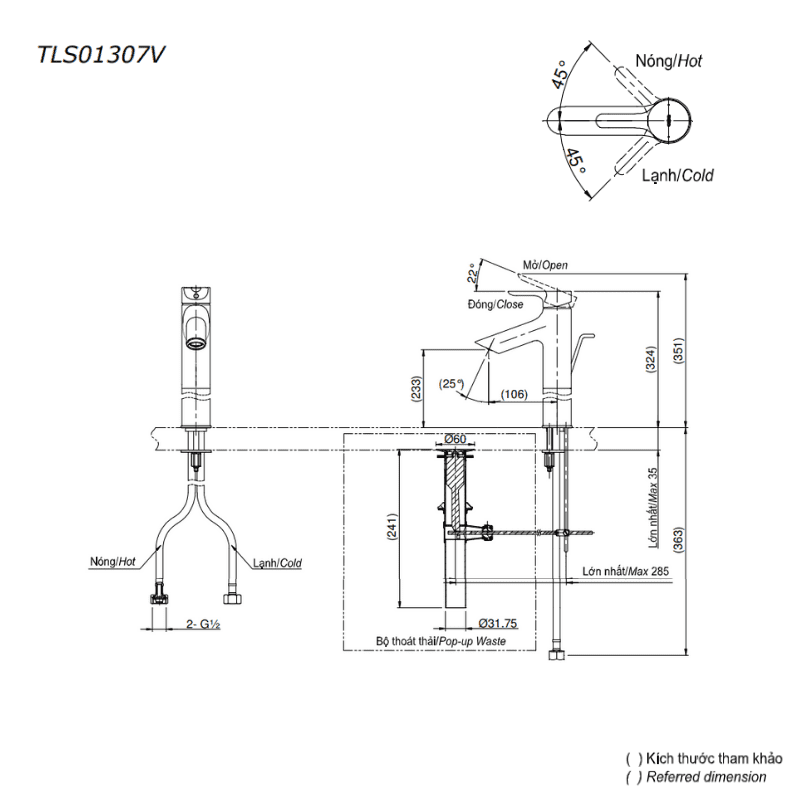 Vòi Chậu ToTo TLS01307V – ảnh 2