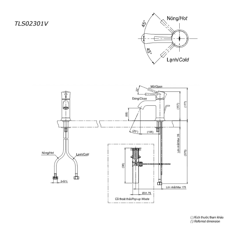 Vòi Chậu ToTo TLS02301V – ảnh 2