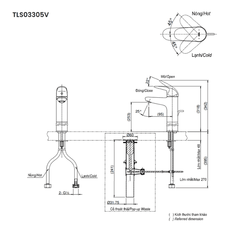 Vòi Chậu ToTo TLS03305V – ảnh 2