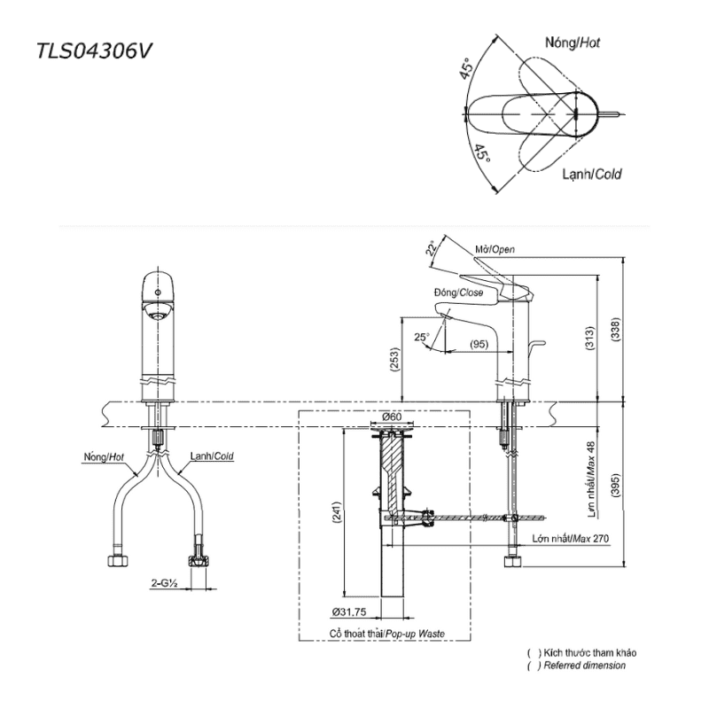Vòi Chậu ToTo TLS04306V – ảnh 2
