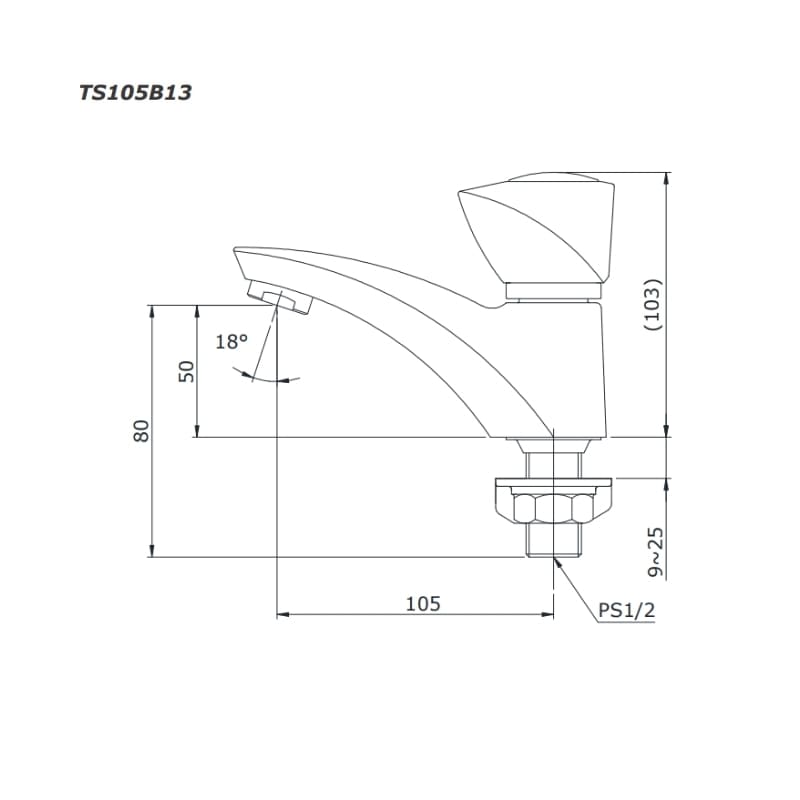 Vòi Chậu ToTo TS105B13 – ảnh 2