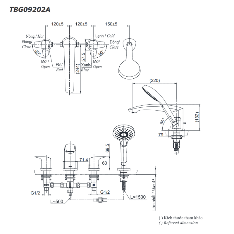Vòi Xả Bồn Gắn Bệ Đá ToTo TBG09202A – ảnh 2