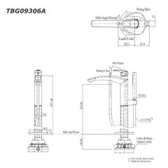 Vòi Xả Bồn Đặt Sàn ToTo TBG09306A/TBN01105B ảnh 2