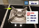 Bếp kính âm Malloca 1 gas dạng domino MDG 301