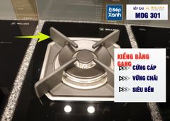 Bếp kính âm Malloca 1 gas dạng domino MDG 301 ảnh 10