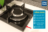 Bếp gas âm 2 vùng nấu Malloca AS 9502W/ Màu trắng
