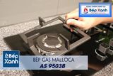 Bếp gas âm 3 vùng nấu Malloca AS 9503B/ Màu đen