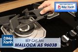 Bếp gas âm 3 vùng nấu Malloca AS 9603B/ Màu đen