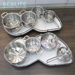 Mâm xoay góc hình lá, mở phải T-Leaf Ecalite EL-NST900R ảnh 4