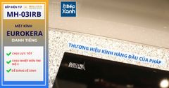 Bếp điện từ 3 vùng nấu Malloca MH-03IRB / 2 Vùng từ 1 vùng điện, kính Eurokera ảnh 10