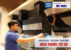 Máy hút mùi áp tường Malloca MC 9003 ảnh 9