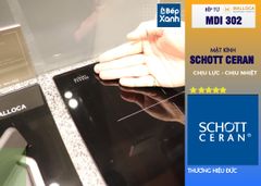 Bếp từ 2 vùng nấu Malloca MDI 302 / Nhập khẩu Tây Ban Nha, kiểu Domino, kính Schott Ceran ảnh 7