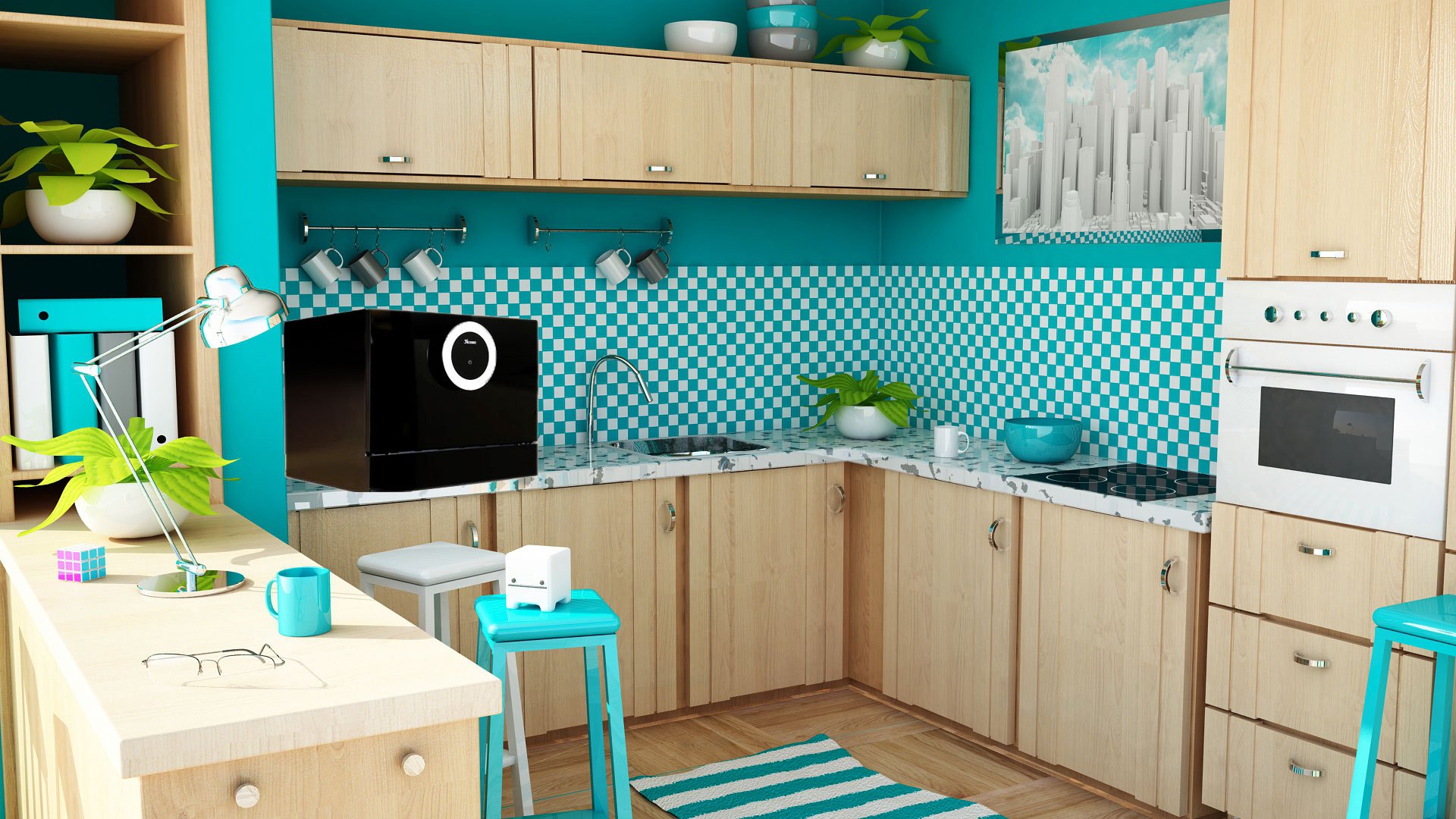 Máy Rửa Chén Mini 6 Bộ Texgio TG-DT2026 – ảnh 5
