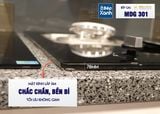 Bếp kính âm Malloca 1 gas dạng domino MDG 301