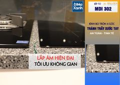 Bếp từ 2 vùng nấu Malloca MDI 302 / Nhập khẩu Tây Ban Nha, kiểu Domino, kính Schott Ceran ảnh 8