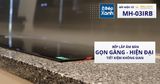 Bếp điện từ 3 vùng nấu Malloca MH-03IRB / 2 Vùng từ 1 vùng điện, kính Eurokera