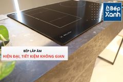Bếp từ 4 vùng nấu Malloca MH 04I BM / Kính Eurokera, dạng xước Metalic kiểu mới ảnh 9