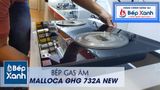 Bếp gas âm 2 vùng nấu Malloca GHG 732A NEW/ Màu đen