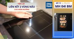 Bếp từ 4 vùng nấu Malloca MH 04I BM / Kính Eurokera, dạng xước Metalic kiểu mới ảnh 10