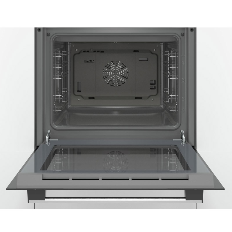 Khoang 66 lít men Anthracite – Lò nướng Bosch HBF113BS0A Âm Tủ