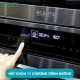 Lò nướng âm tủ dung tích 72L Ecalite EOV-JA7060BL