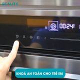 Lò nướng âm tủ dung tích 72L Ecalite EOV-JA7060BL