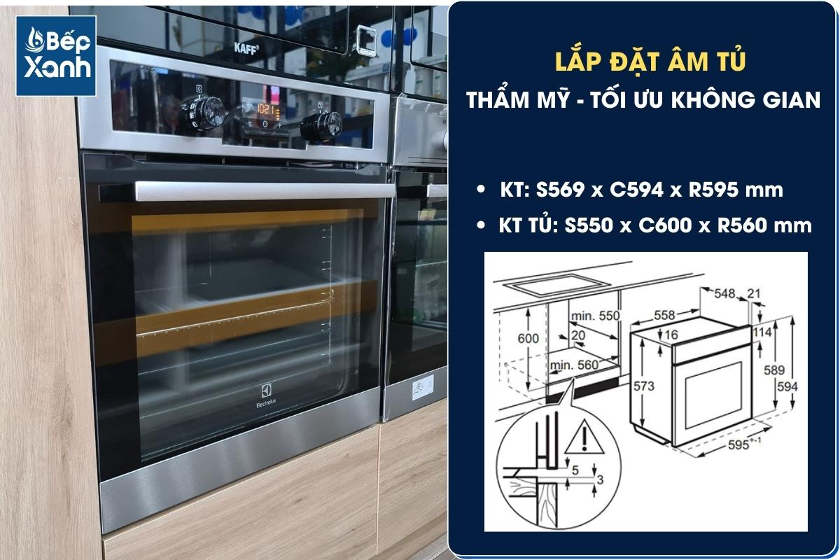 Lò Nướng Âm Tủ Electrolux EOC5400AOX / Tặng Lò Vi Sóng 12.880.000đ – ảnh 4
