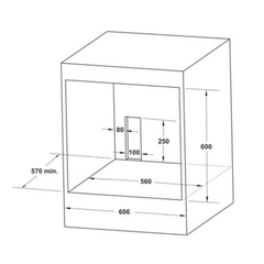Lò Nướng Âm Tủ Hafele HO-2KT65A 538.61.441 ảnh 2