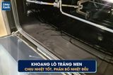 Lò nướng âm tủ Malloca MOV-65DA (Kính đen)