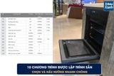 Lò nướng kết hợp vi sóng Malloca MOV 72 CB