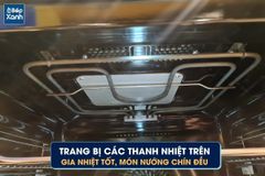 Lò nướng kết hợp vi sóng Malloca MOV 72 CB ảnh 3