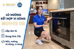 Lò nướng kết hợp vi sóng Malloca MOV 72 CB ảnh 8