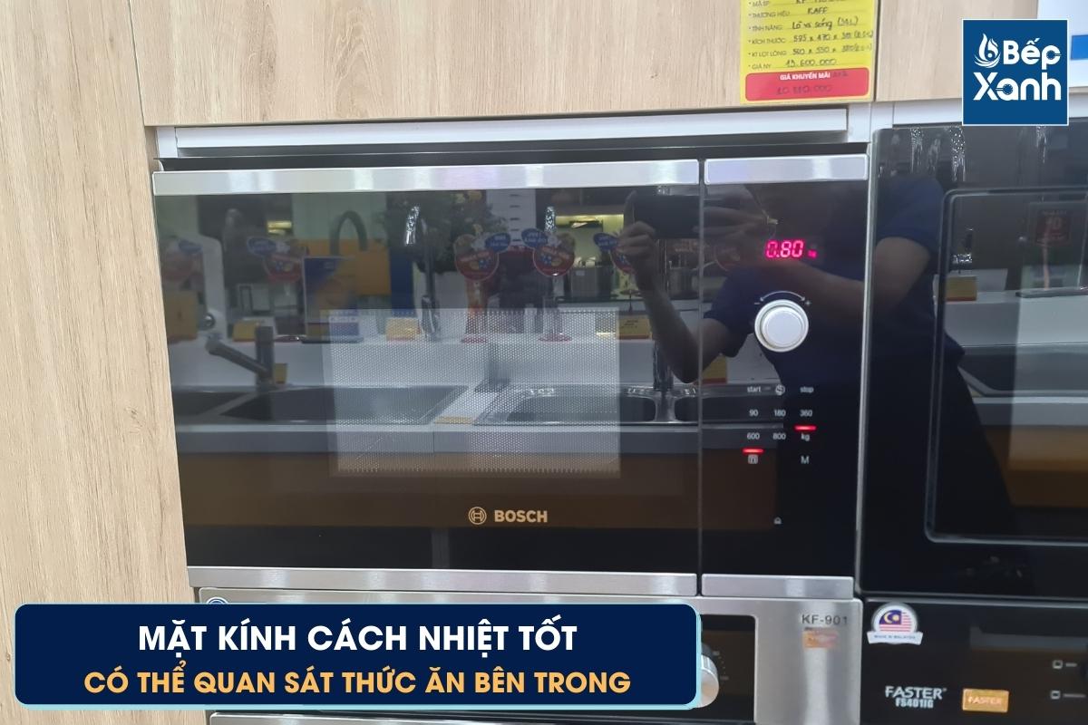 7 chương trình tự động – Lò vi sóng Bosch BFL523MS0H Âm Tủ