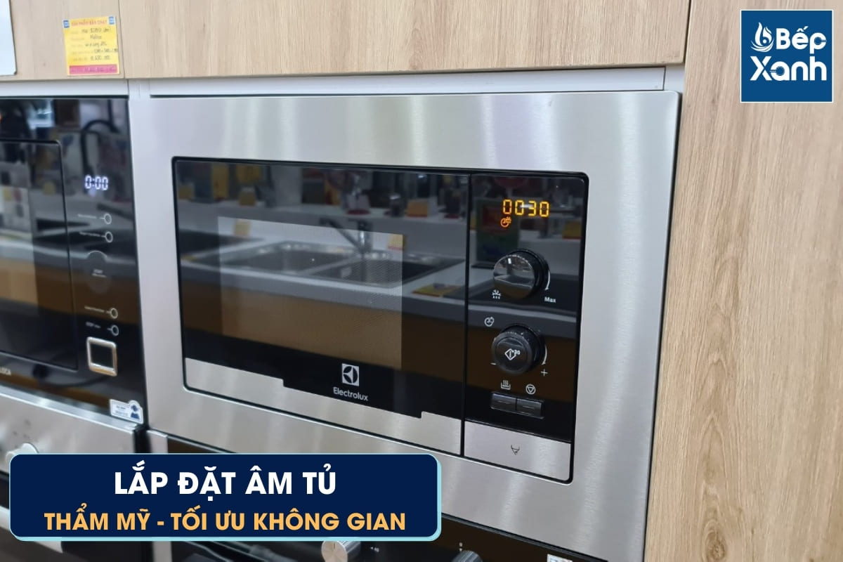 Lò Vi Sóng Âm Tủ Electrolux EMS2085X / Thiết Kế Đẹp / Dung Tích 20Lít – ảnh 4