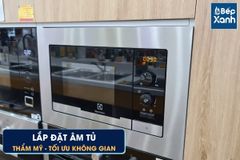 Lò Vi Sóng Âm Tủ Electrolux EMS2085X / Thiết Kế Đẹp / Dung Tích 20Lít ảnh 4