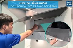Máy hút mùi áp tường Hafele HH-WVGS90A / Kiểu hiện đại, Ngang 90cm mã số 533.80.203 ảnh 7