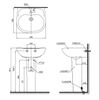  Chậu Rửa Chân Dài ToTo LPT236CS#W 