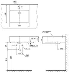 Chậu Rửa Đặt Bàn ToTo LT710CTR ảnh 2
