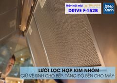 Máy hút mùi áp tường Malloca Drive F-152B ảnh 10