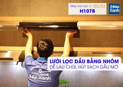 Máy hút mùi Cổ điển 70cm Malloca H107B (Màu đen) ảnh 9