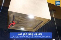 Máy hút mùi đảo Malloca CONCRETE K-400 ảnh 8