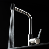 Vòi rửa chén nóng lạnh Malloca LuxSteel K066-PO / Inox 304