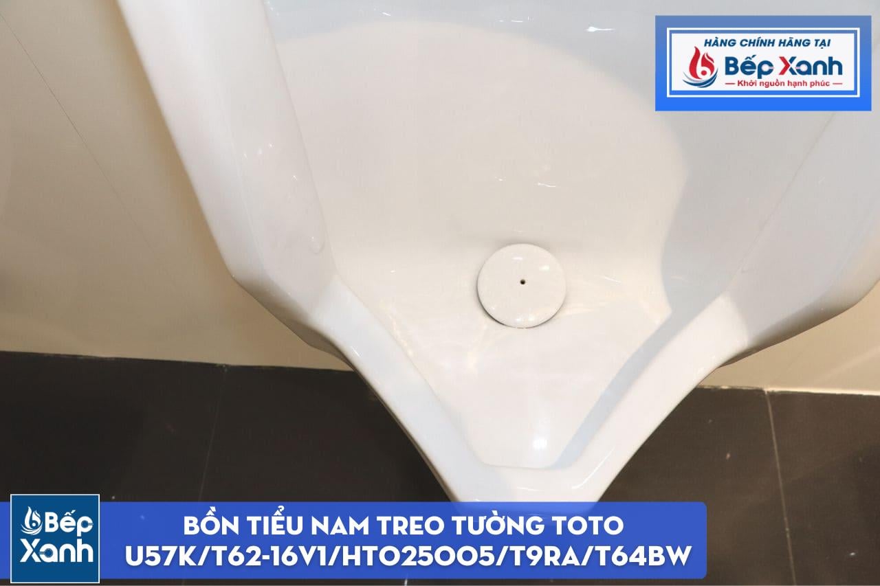 Bồn Tiểu Nam Treo Tường ToTo U57K#W/T62-16V1/HT025005/T9RA/T64BW – ảnh 6